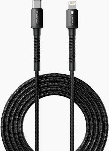 60W USB-C to Lightning Cable Portronics